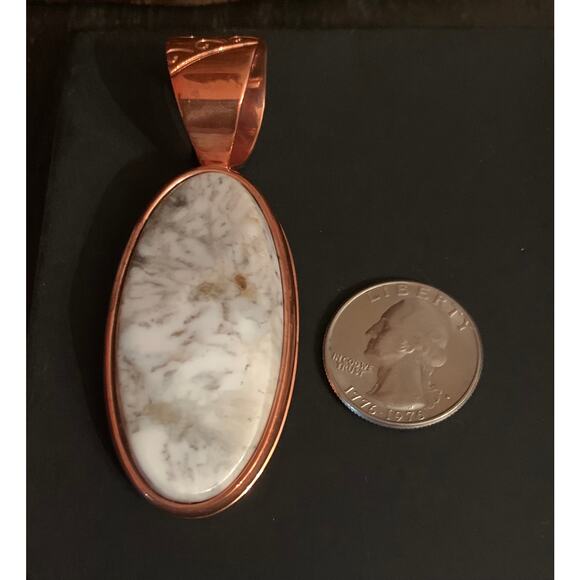 Jay King Copper and Dendritic Agate Pendant - Picture 4 of 5